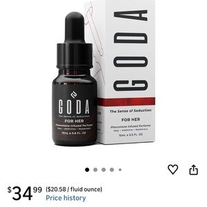 Black Pheromone Infused Perfume for Her